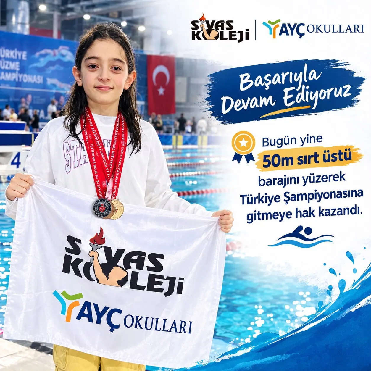 TÜRKİYE ŞAMPİYONASI’NA KATILMAYA HAK KAZANDI