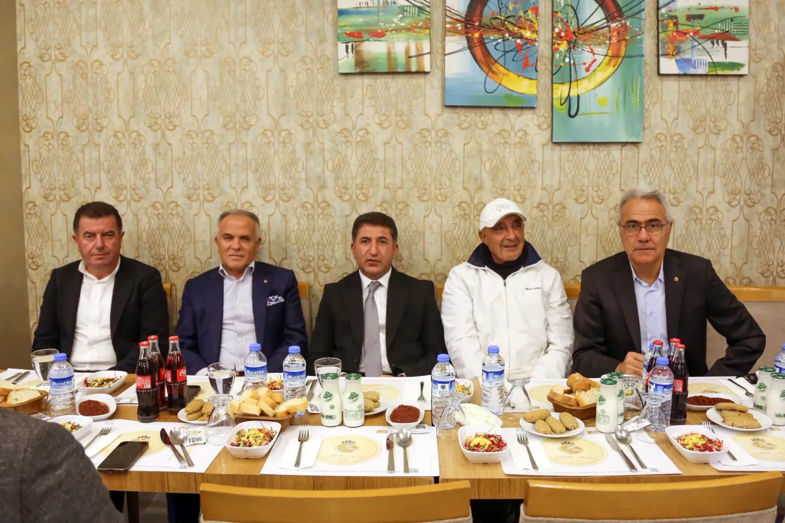 Özdemir, “biz de az laf çok iş”