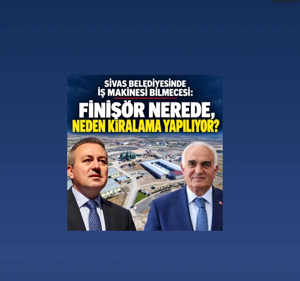 Kiralama neden, finişer nerede?