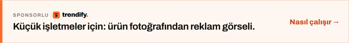 trendify reklamı