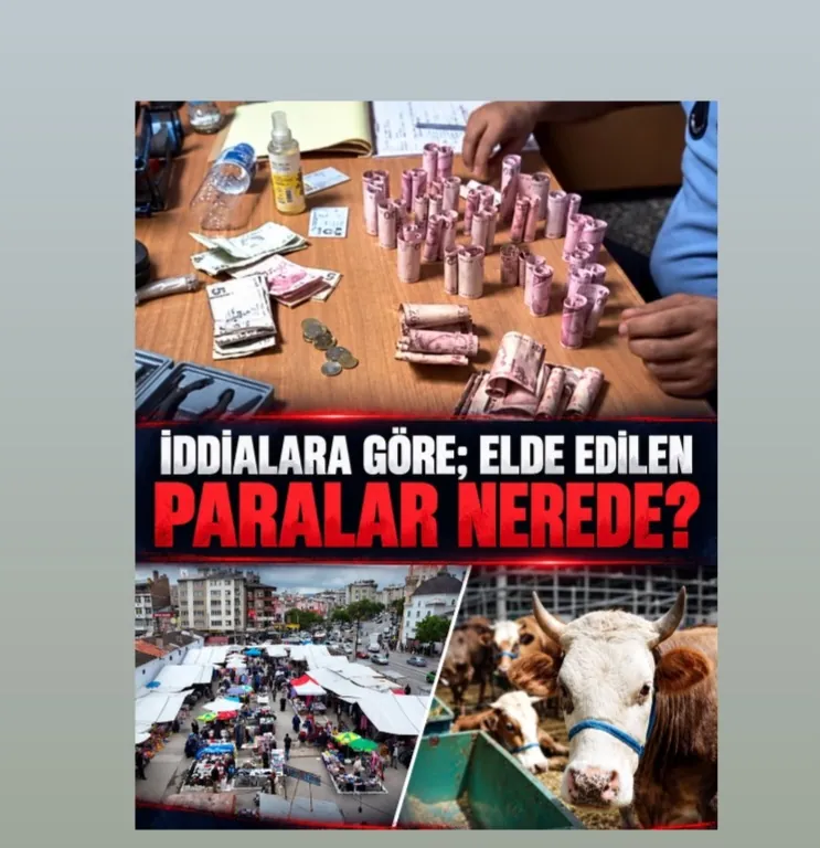 Dilenci paraları nerede?