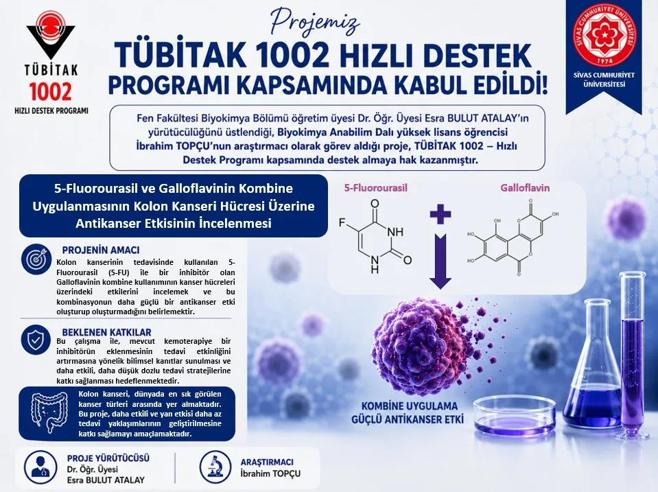 Kolon kanseri araştırmasına tübitak desteği